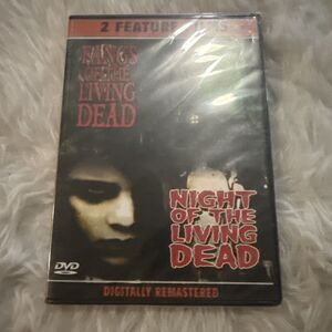 FANGS OF THE LIVING DEAD / NIGHT OF THE LIVING DEAD DVD Double Feature Sealed
